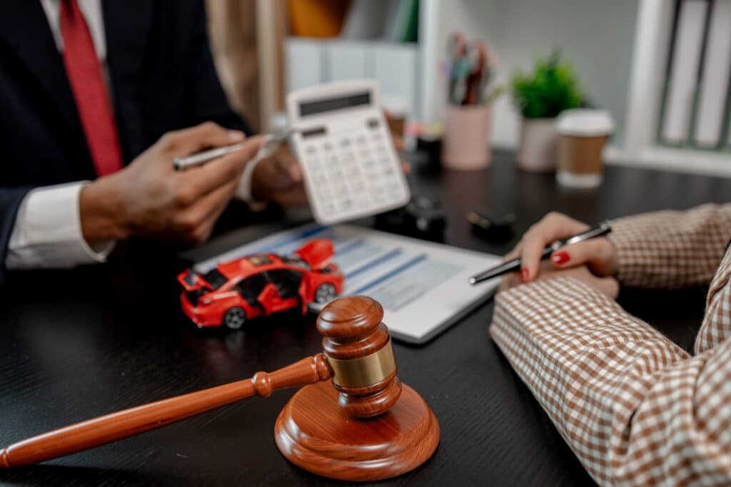 a lawyer is explaining the details of a car insura 2025 06 23 03 25 20 utc 2