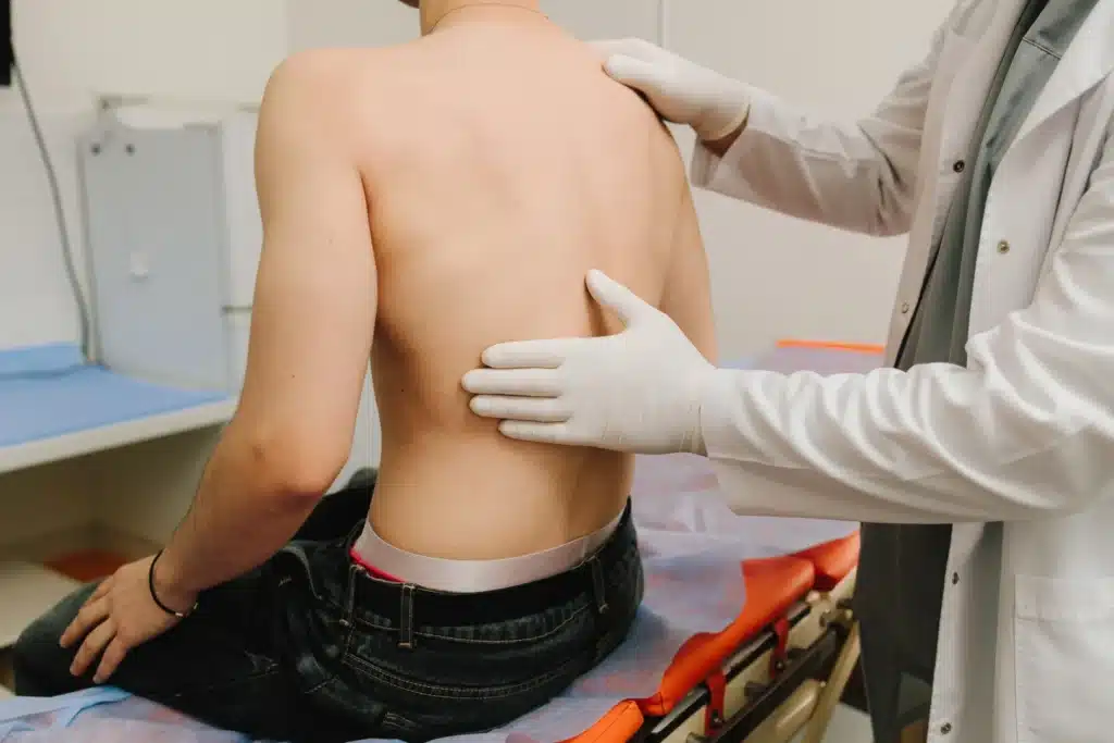 Backbone of Your Case: Houston Spinal Injury Lawyer Guide 7 Houston skyline with heavy traffic on the I-10 Katy Freeway - Houston spinal injury lawyer