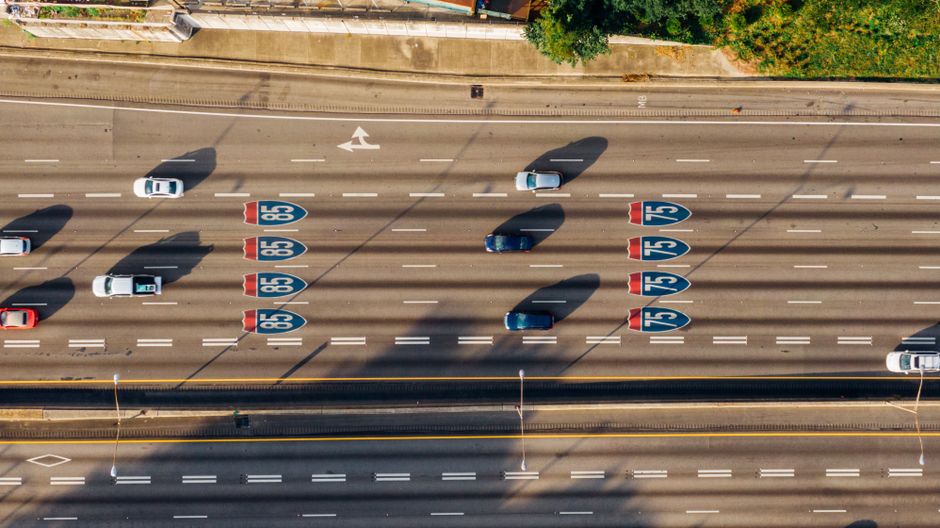 X Best Car Accident Settlement Attorney Tips You'll Wish You Knew Sooner 2 Houston traffic accident on I-10 highway with emergency vehicles