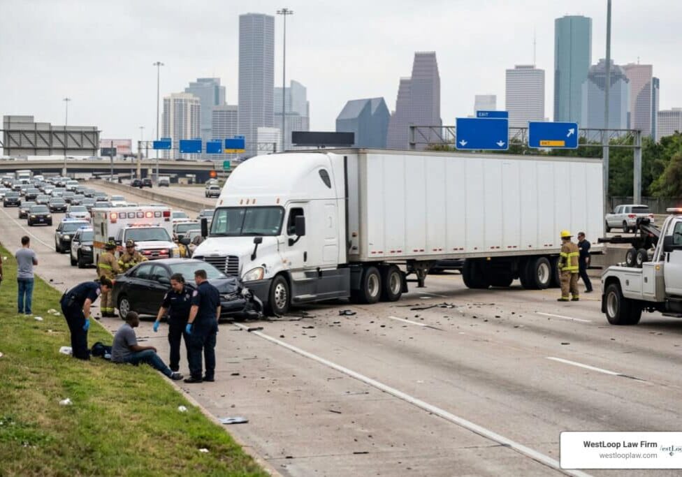 Houston 18 wheeler accident claims