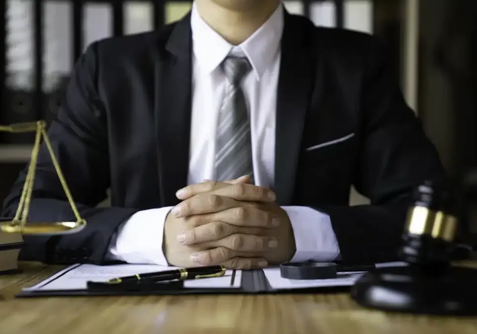 Houston car crash lawyer on busy Houston highway