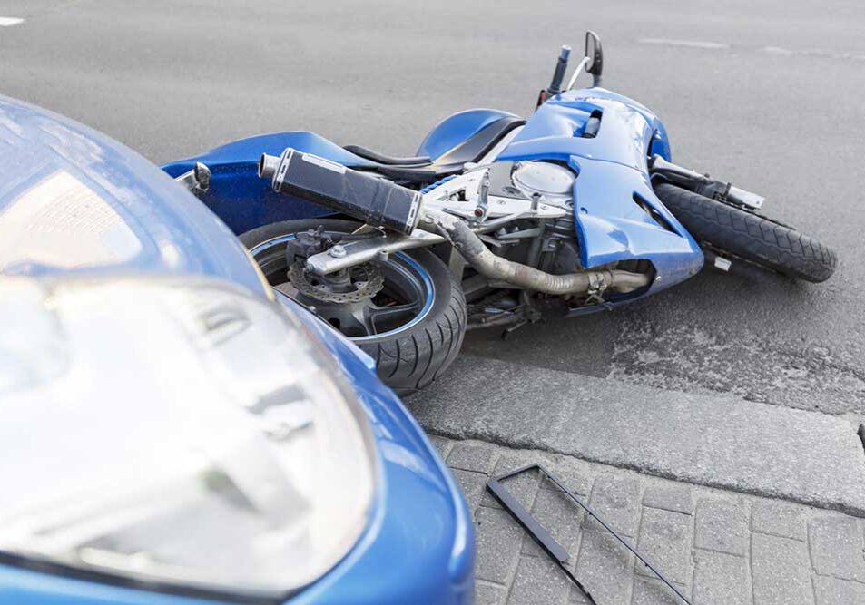 motorcycle accident injuries claim