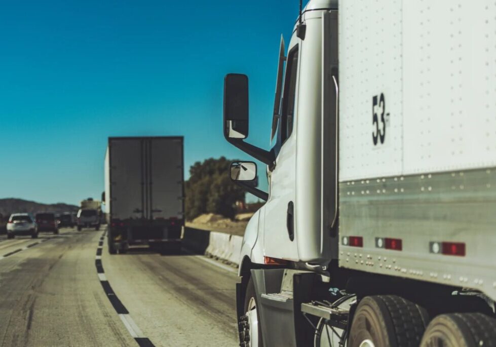 tractor trailer accident on Houston highway